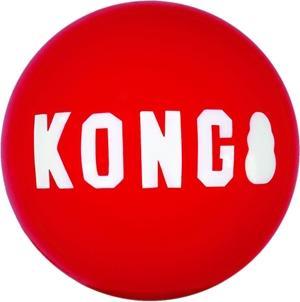 Produktbild KONG Signature Balls Large – Hundespielzeug (Ballspielzeug Hund)