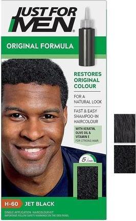Produktbild Just For Men Original Formula Jet Black Hair Dye 1 Count (H60 Natural Jet Black)