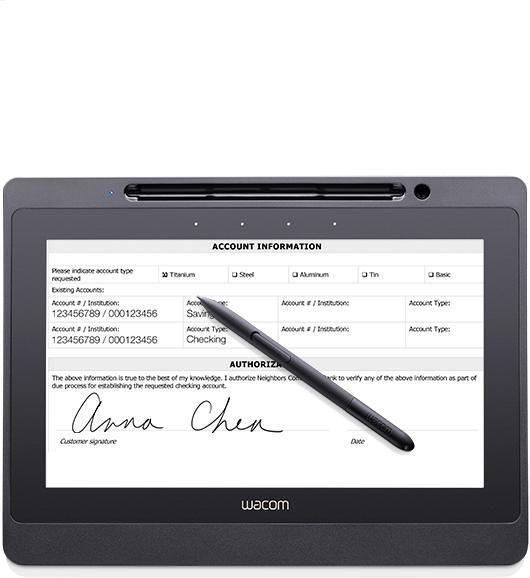 Productafbeelding Wacom DTU1141B, 25,6 cm (10,1 inch), Zwart, 283 mm, 15,7 mm, 210 mm (10.10", 2540 lpi)