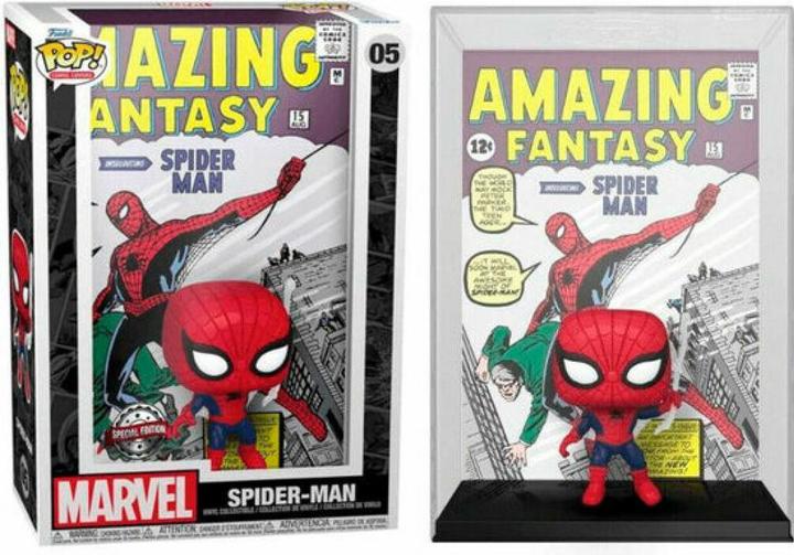Actual product image Funko POP - Marvel Amazing Spiderman Exclusive