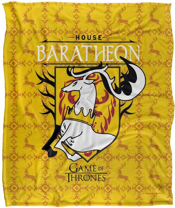 Game of Thrones Decke House Baratheon (152 x 127 cm)
