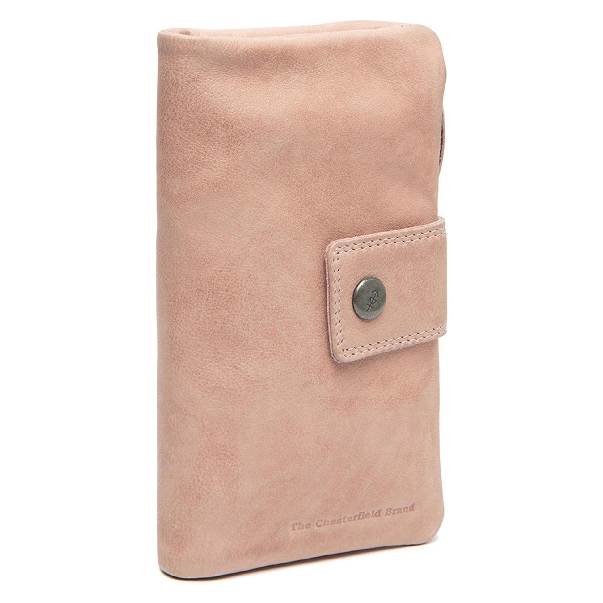 The Chesterfield Brand, Damen, Portemonnaie, Fresno Geldbörse Rfid Schutz Leder 10 Cm, Rosa