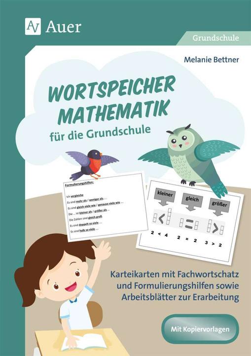 Produktbild Wortspeicher Mathematik für die Grundschule (Deutsch, Melanie Bettner, 2019)