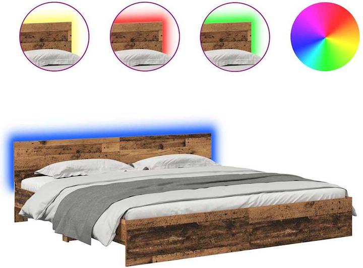 Produktbild vidaXL Bettrahmen (200 x 200 cm)