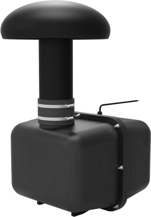 Actual product image Omnitronic Set GSUB-8 in-ground subwoofer + 8x PS-2.5GS projector speakers, black (Subwoofer active)