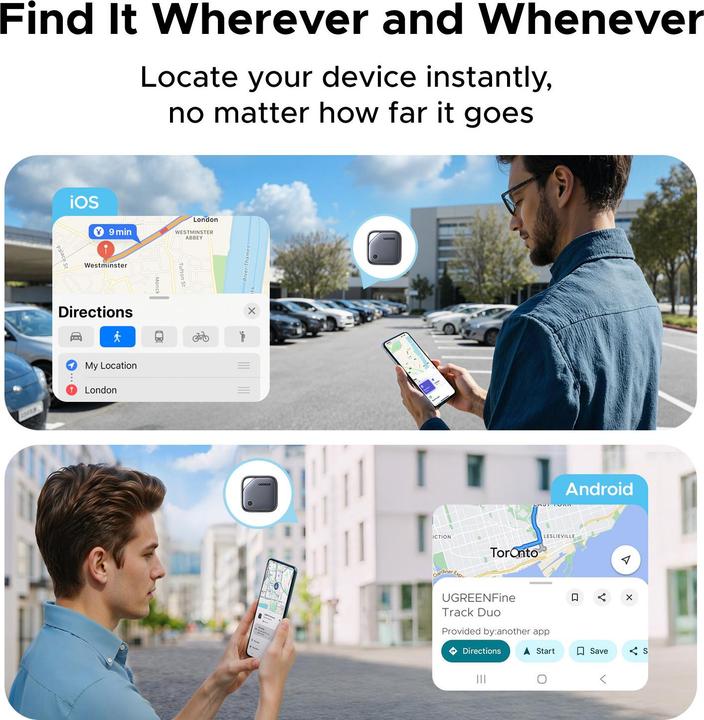 Image du produit Ugreen Find Pro Tracker (Android, iOS)
