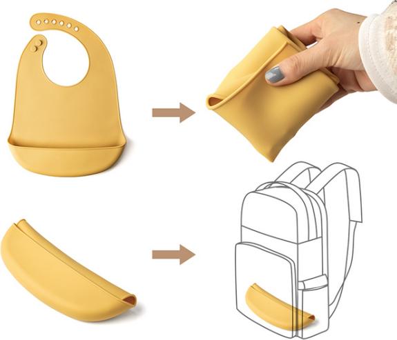 Produktbild Little bear Silikonlätzchen Rosa