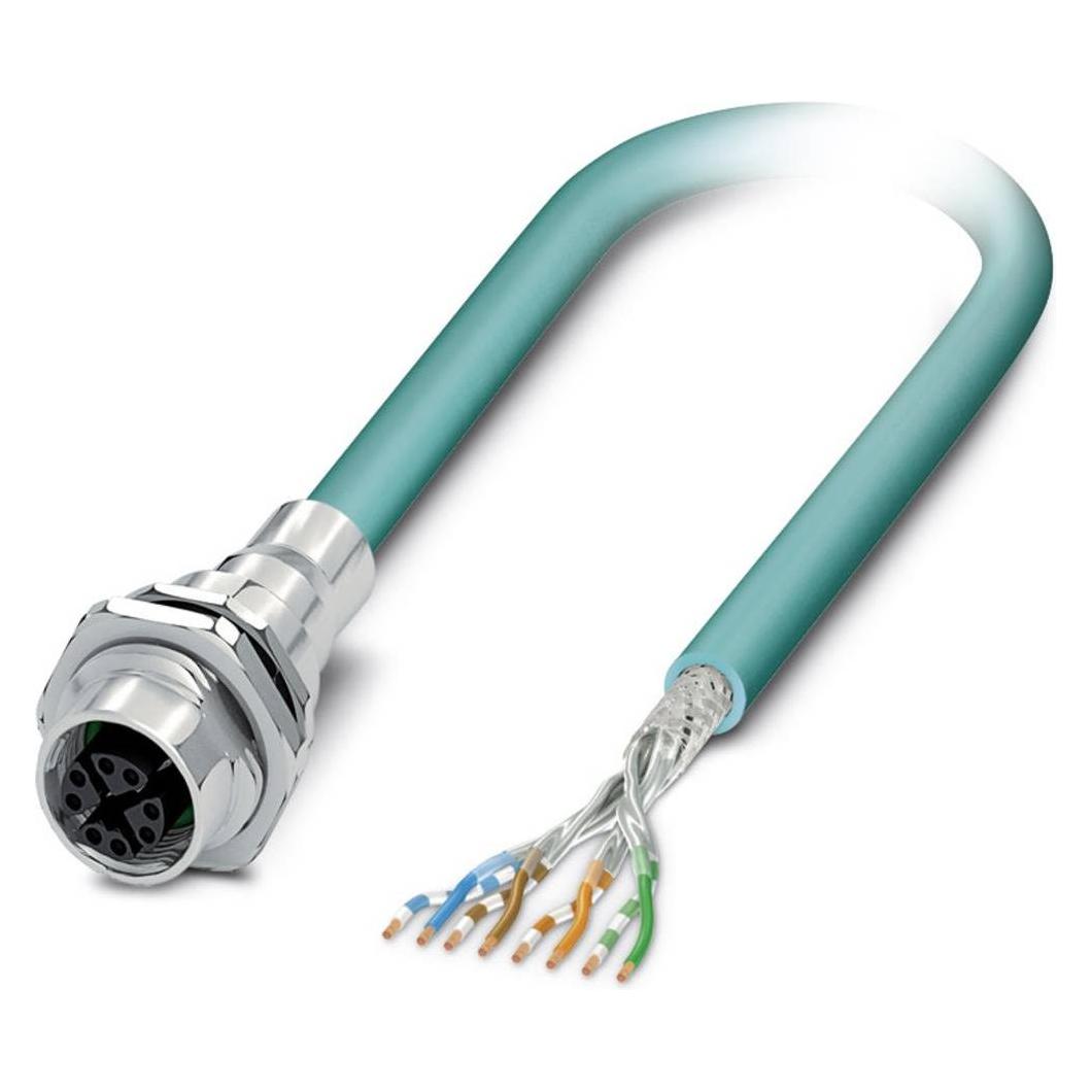 Phoenix Contact Blu Connettore Di Tipo A Filo Sensore/Attuatore, Cavo + Spina Elettrica,