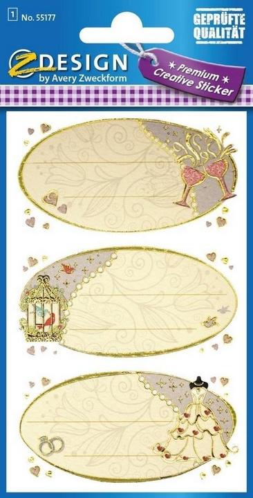 Magni AVERY Zweckform 55177 Deko Sticker Beschriftung Schilder 3 ...