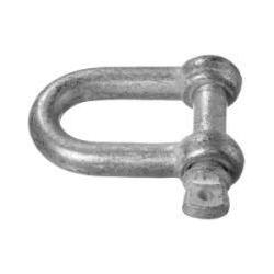 Thumbnail - Pösamo, Seil + Kette Zubehör, Schäkel gerade galZn 6,0mm-1/4"