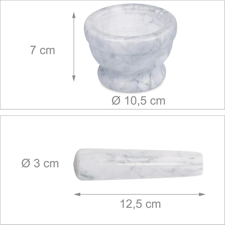Actual product image Relaxdays Mortar