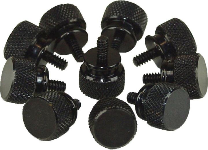 Actual product image Aquatuning Thumbscrews housing black bigpack (10 pieces)