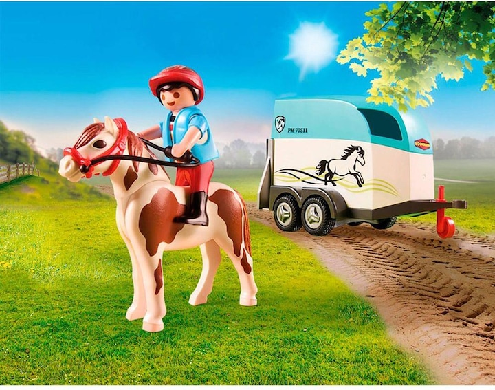 Actual product image Playmobil 70511 Car with trailer (70511, Playmobil Country)