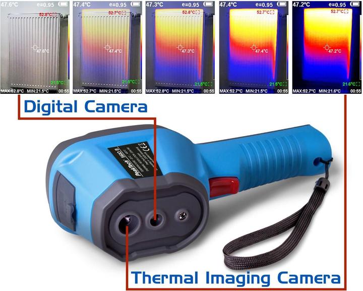Image du produit Peaktech P 5610 B Caméra thermique IR