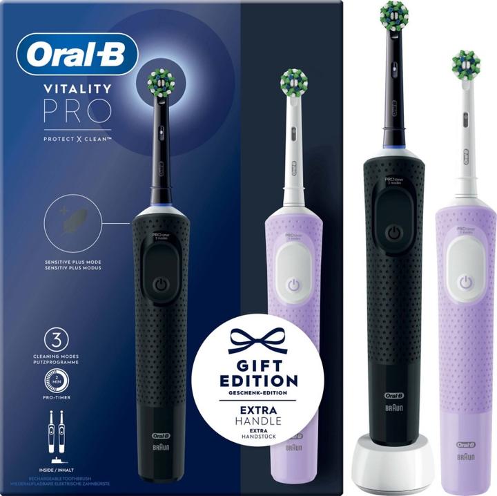 Produktbild Oral-B Vitality Pro Doppelpack (Oszillierende Zahnbürste)
