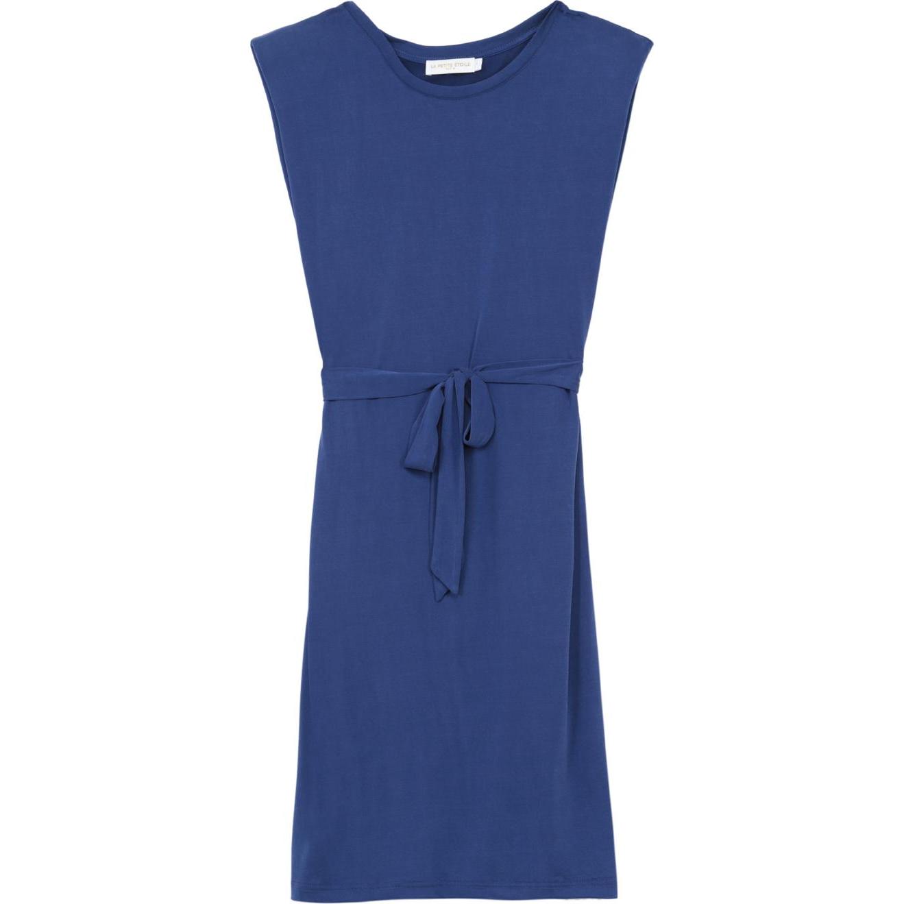La Petite Étoile, Damen, Kleider, kleid damen serenite, Blau, (40)