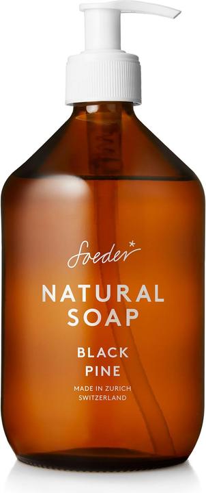 Soeder* Sapone naturale pino nero (Sapone liquido, 500 ml)
