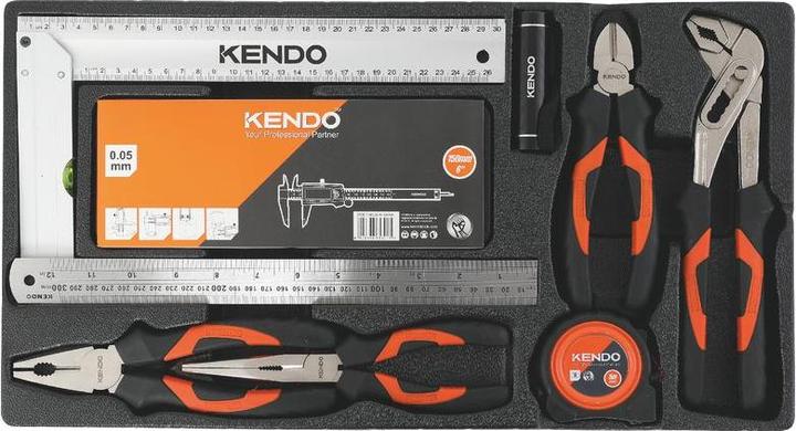 Actual product image Kendo Tool trolley 113-piece (113x)