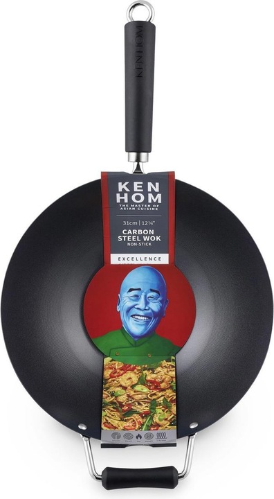 Produktbild Ken Hom Performance Wok (31 cm, Wok Pfanne, Eisen, Stahl)
