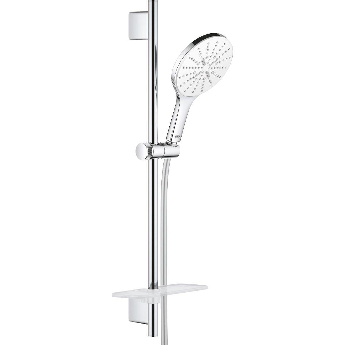 Grohe, Duschbrause, Vitalio SmartActive 150 Brausestangenset 3 Strahlarten (3 Strahlarten)