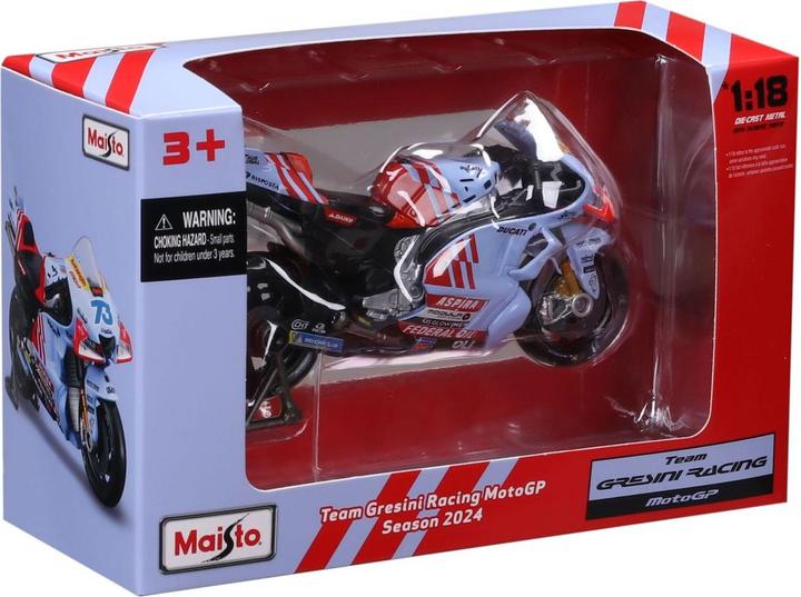 Produktbild Maisto MotoGP 1/18 Ducati Gresini #93 Marc 2024