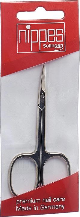 Actual product image Nippes Cuticle scissors pointed, nickel plated