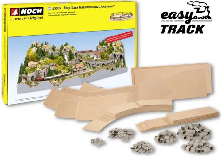 Actual product image Noch H0 Easy-Track Trassenbausatz Andreastal