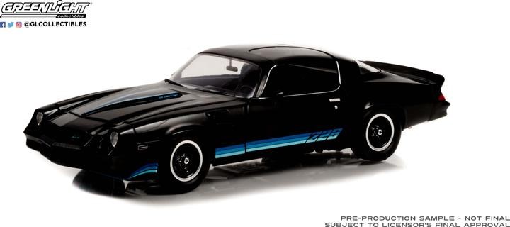 Noir avec bandes bleues tri color Z28