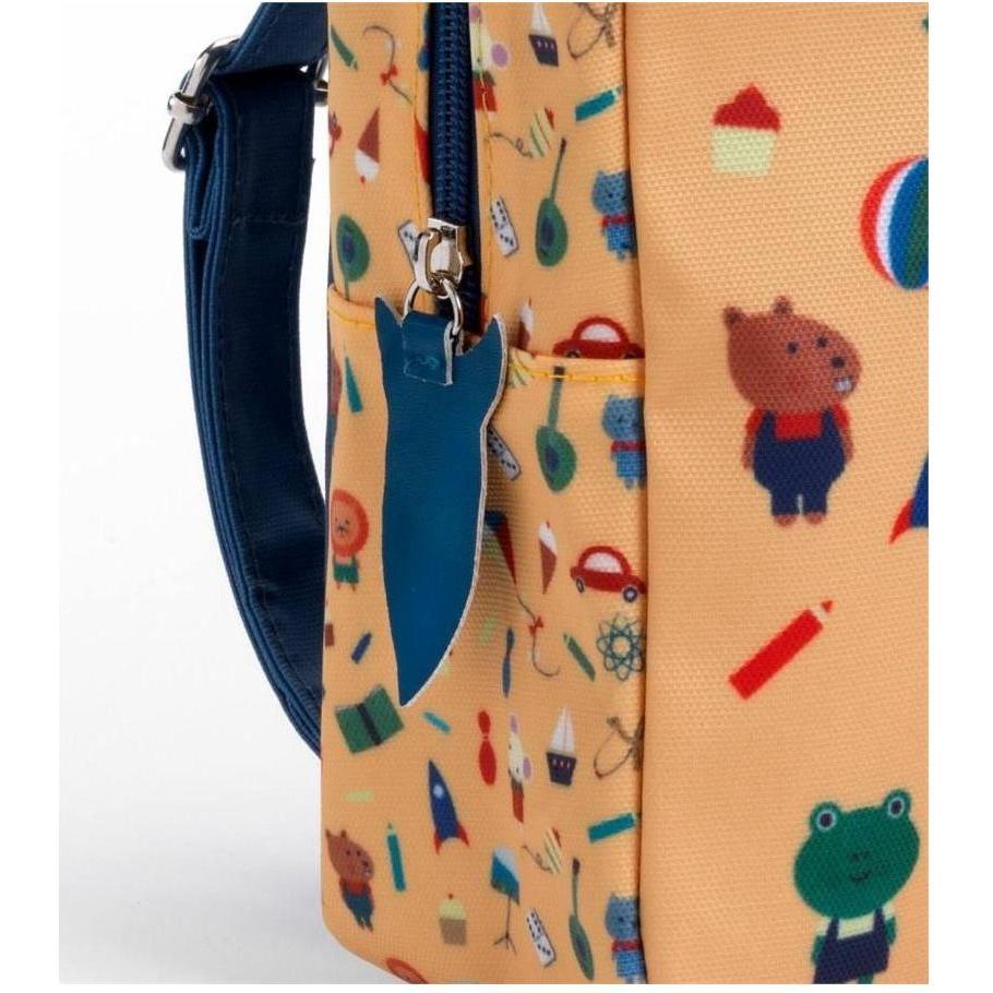 Thumbnail - Djeco, Kindergartentasche, Rucksack Bär, Gelb