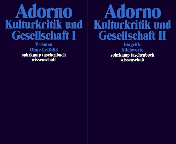 Produktbild Gesammelte Schriften in 20 Bänden 10. Kulturkritik und Gesellschaft (Deutsch, Theodor W. Adorno, 2003)