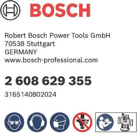 Produktbild Bosch Professional Zubehör Nutfräser Expert for Wood, Voll-Carbide, 8 mm, D1 6 mm, L 25,4 mm, G 76 mm