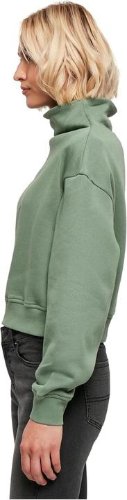 Produktbild Urban Classics Ladies Organic Short High Neck Crew (5XL)