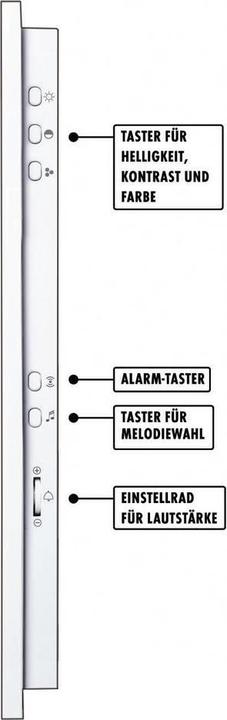 Actual product image Modern-Electronics m-e VDV-503 WW video door phone (Cable)
