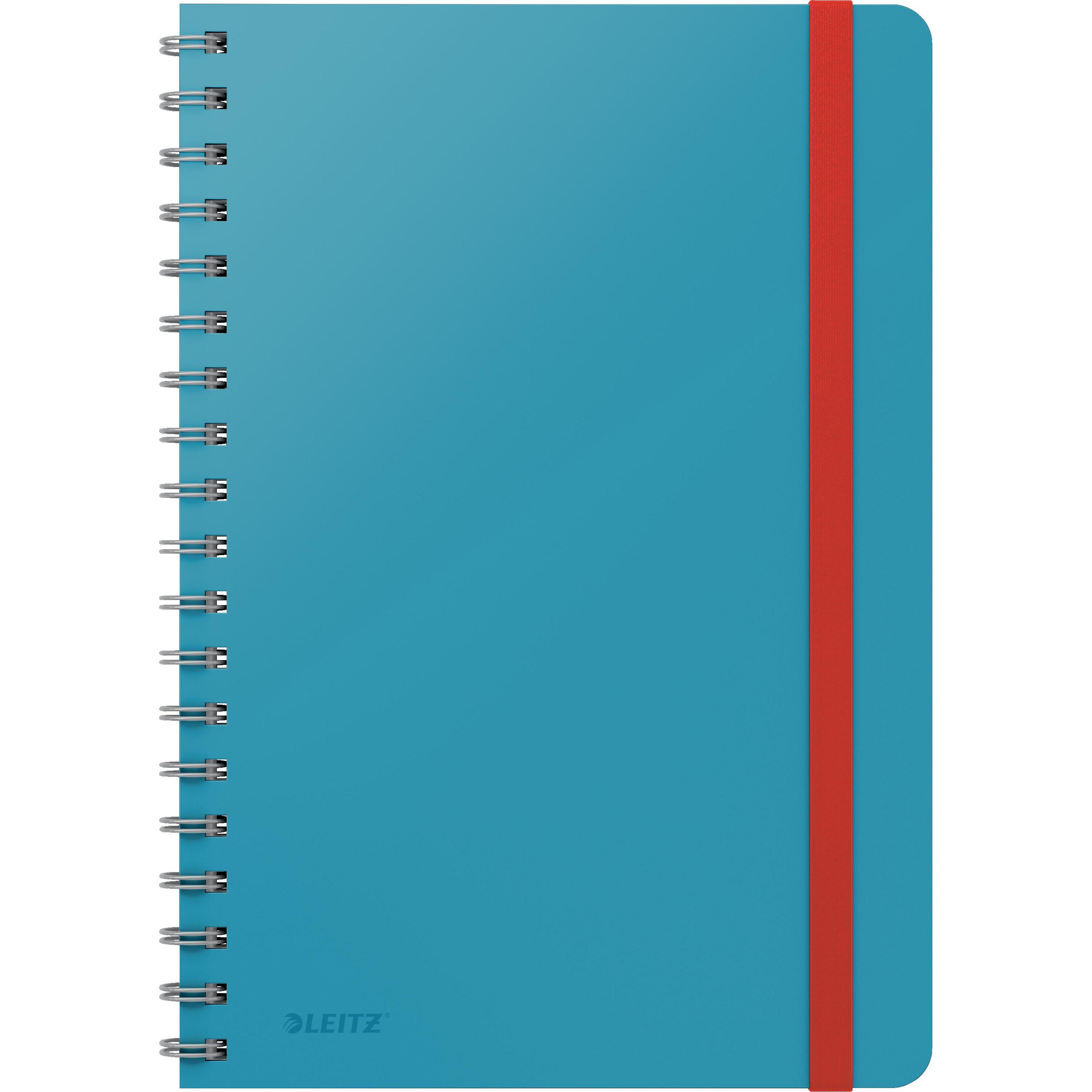 Leitz, Heft + Block, Collegeblock Cosy B5, Liniert, Blau (B5, Liniert, Harter Einband)