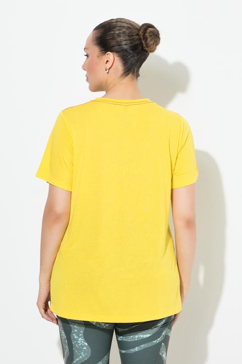 Produktbild Ulla Popken Funktionsshirt, antibakteriell, V-Ausschnitt, Halbarm (46, 48)