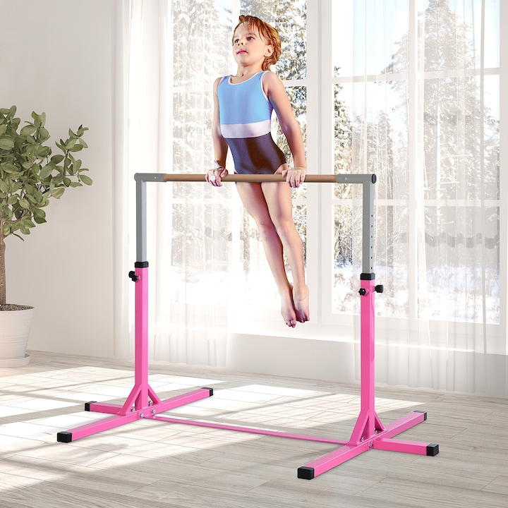 Produktbild Homcom Höhenverstellbare Gymnastikstange für Kinder