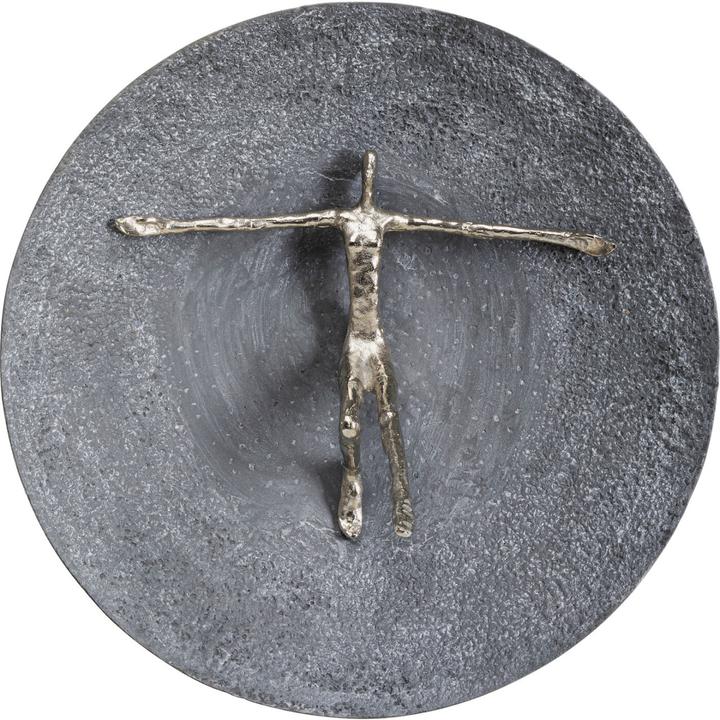 Produktbild Kare Design Wandobjekt Umano Silber Ø60cm