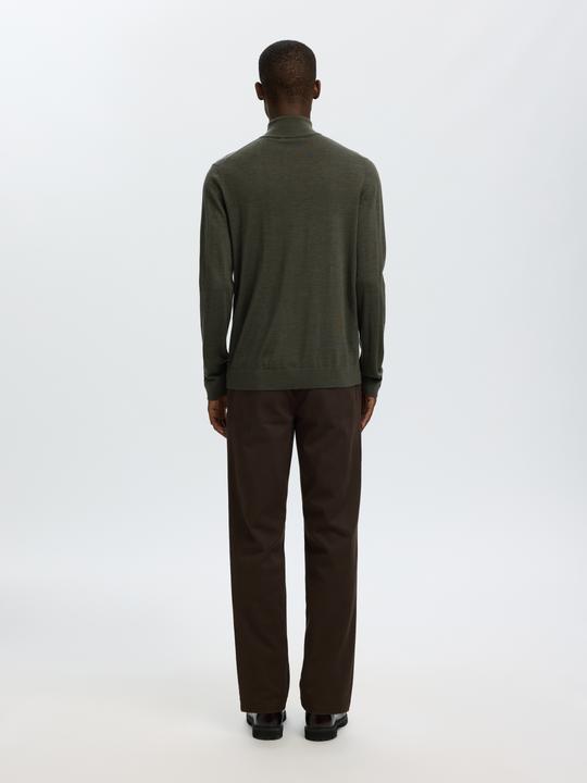 Produktbild Selected Slhtray Ls Knit Merino Half Zip Noos (S)