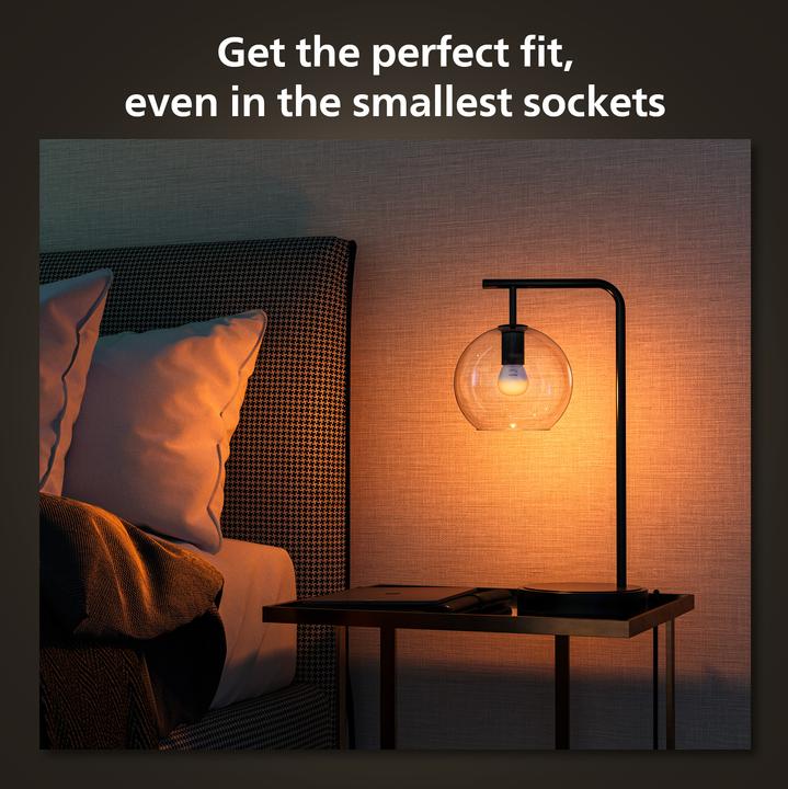 Image du produit Philips Hue White Ambiance E14 Lustre à l'unité (E14, 5.10 W, 470 lm, 1 x, F)