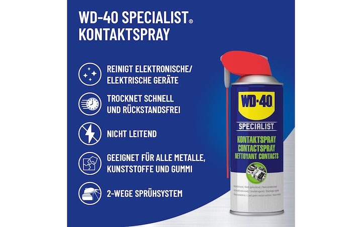 Immagine prodotto WD-40 Spray di contatto specializzato (400 ml)