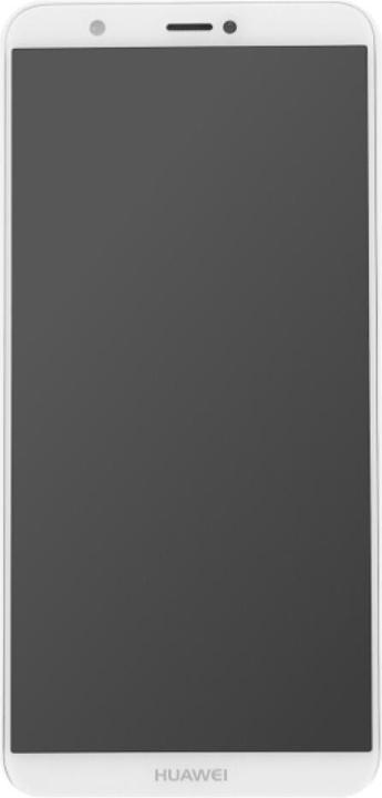 Produktbild OEM Display-Einheit + Rahmen für Huawei P Smart weiss (Display, Huawei P Smart)