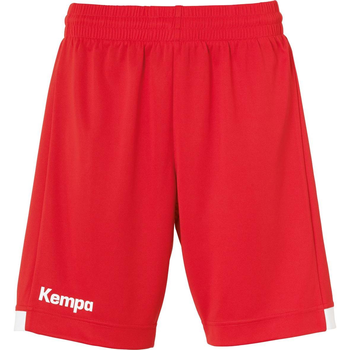 Kempa, Damen, Sporthose, Player Long Shorts Women (S), Rot, S