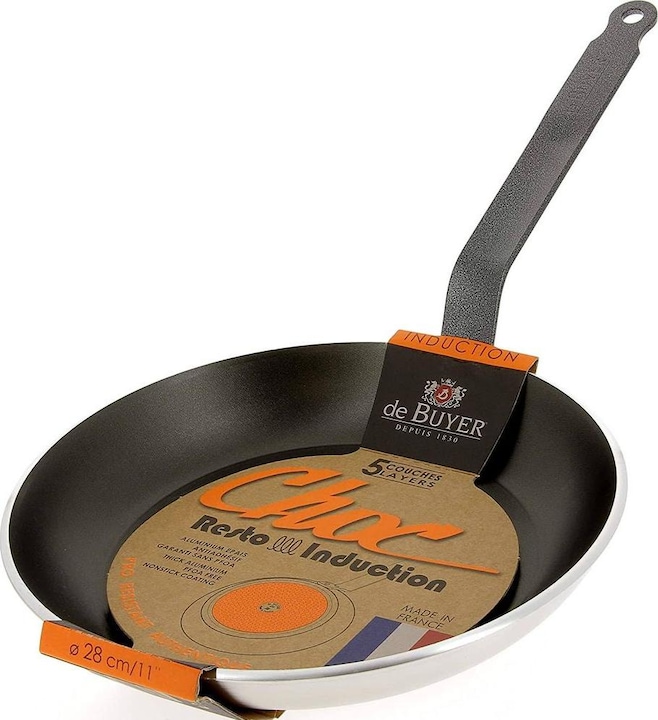 Actual product image de Buyer Choc Resto Induction Frying Pan Non Stick (20 cm, Frying pan, Aluminium)