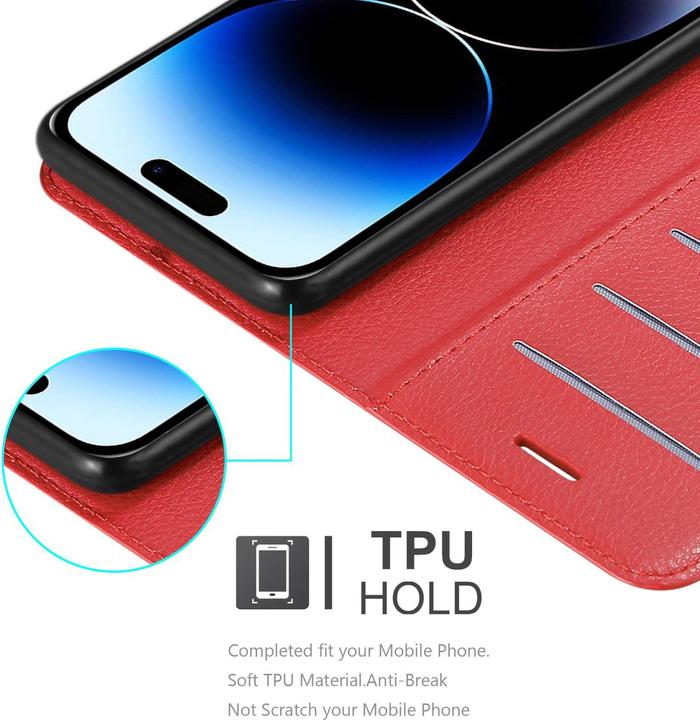 Produktbild Cadorabo Hülle für Apple iPhone 14 PRO im Book Stand Style (Apple iPhone 14 Pro)