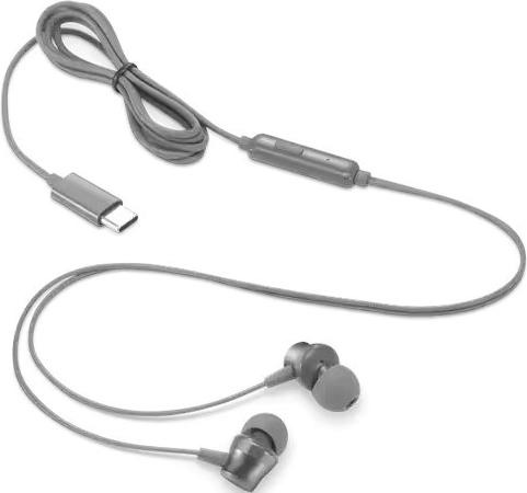 Produktbild Lenovo Słuchawki douszne z mikrofonem 300 GXD1J77353 USB-C szare (Kabelgebunden)