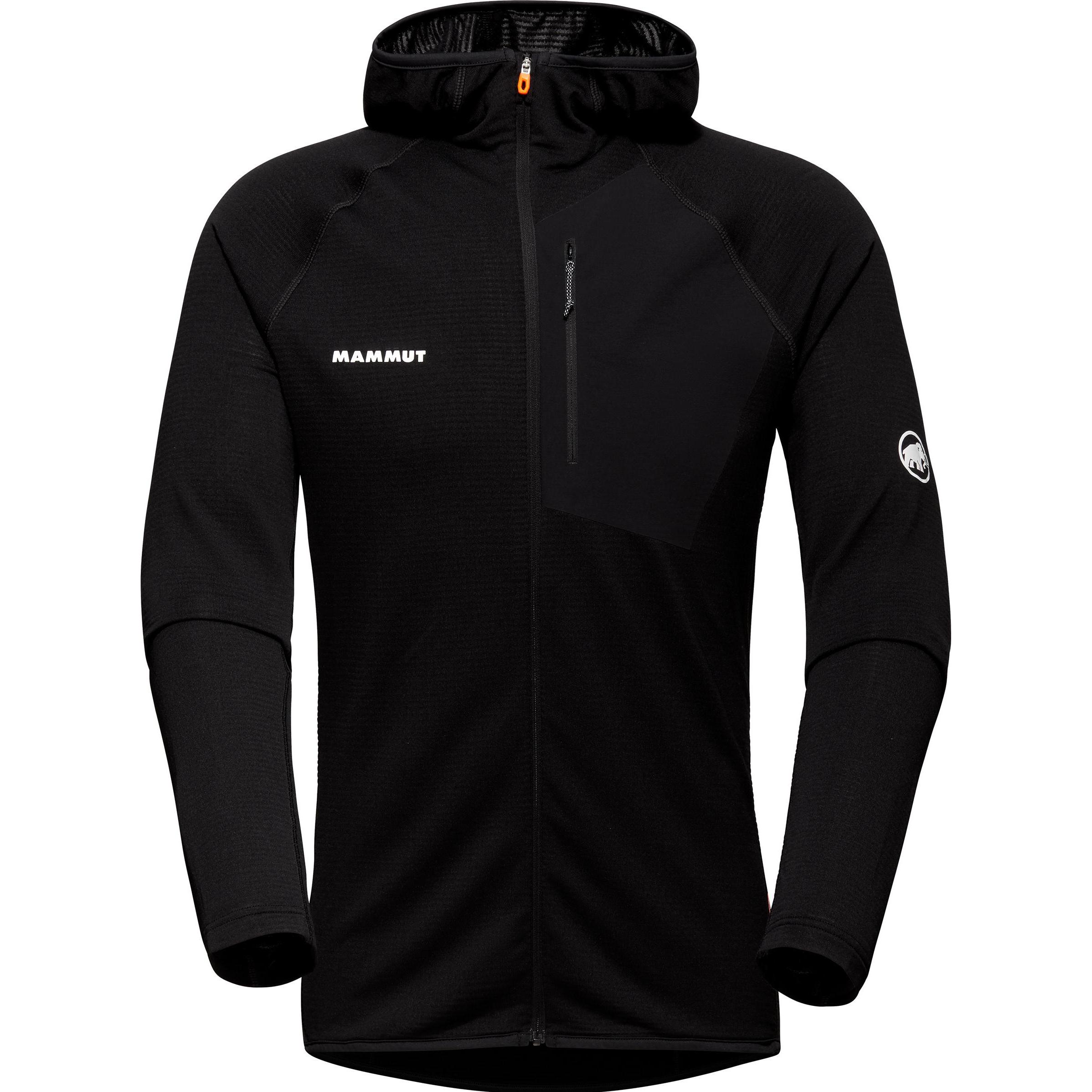Mammut, Herren, Jacke, Aenergy Light ML Hooded Jacket Men (L), Schwarz, L