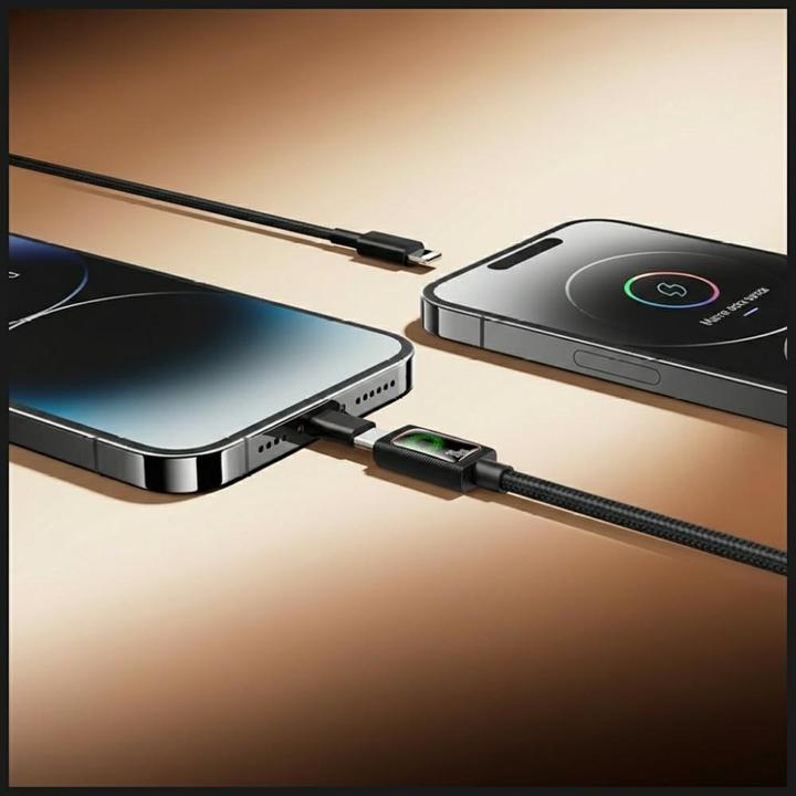 Immagine prodotto Usams Cable U92 30W USB-C to Lightning 1.2m black (1.20 m, 30 W)