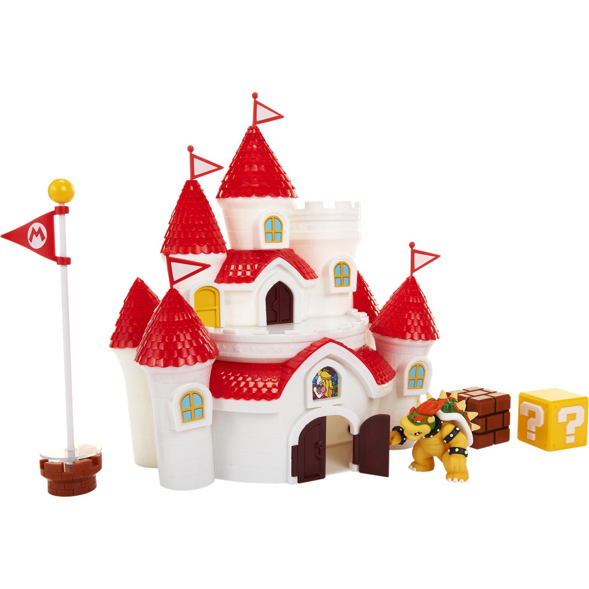 Thumbnail - Jakks Pacific Super Mario - Mushroom Kingdom Castle Playset (58541-4L)
