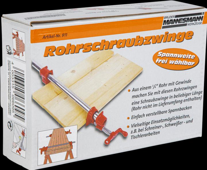 Actual product image Mannesmann Pipe screw clamp