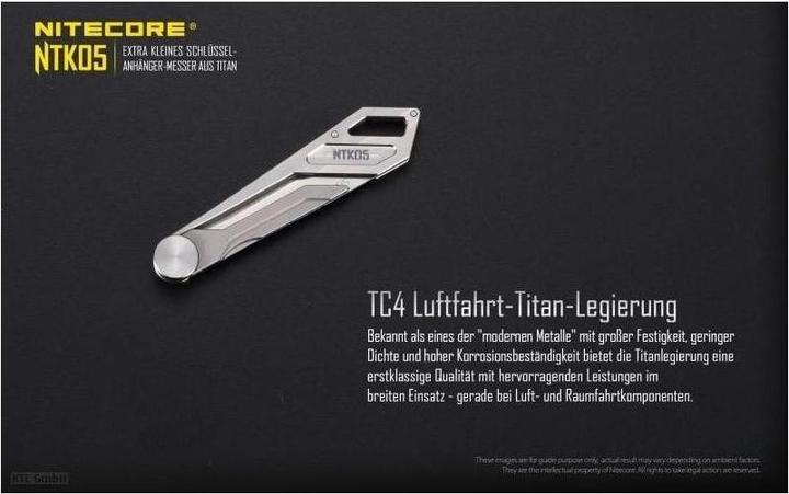 Produktbild Nitecore Titan Knife NTK05